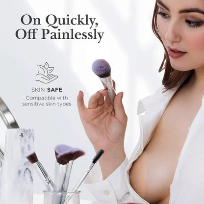 Go Brasless - Nipple Cover Reusable (Latex-free and 100% Medical Silicone)